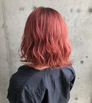 ミディアム カラー ヘアアレンジ 🎀 原宿/ブリーチ 🎀　♡Reina♡のヘアスタイル