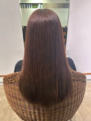ロング カラー 中台 まゆのヘアスタイル