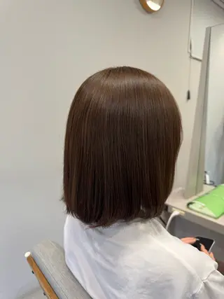 ミディアム カラー crece💫 kurumiのヘアスタイル