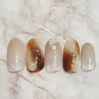 ミディアム Lety total beautyのネイルデザイン