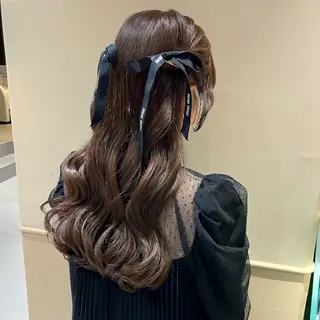 ロング ヘアアレンジ 🫧tomoka 透明感カラー🫧のヘアスタイル