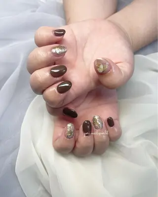 ネイル 𝐠𝐨𝐫𝐢 𝐧𝐚𝐢𝐥のネイルデザイン