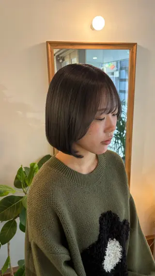 ショート カラー 田中 美海のヘアスタイル