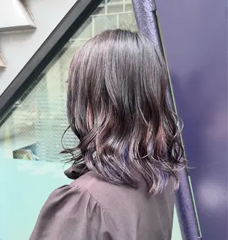 ミディアム かわはら ゆわのヘアスタイル