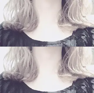 ミディアム カラー ヘアアレンジ As hair所属・柔らか垢抜けｶﾗｰと ｶｯﾄ🫧ASUKAのヘアスタイル