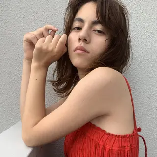 ミディアム 川原田麻衣【薬院/平 尾/高宮】艶髪のヘアスタイル