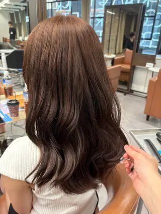 ロング カラー 鳥ちゃん🐥/カラー /西中島/新大阪のヘアスタイル