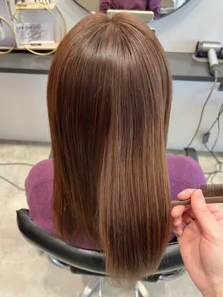 ミディアム 垢抜け/イメチェン color🦩ちあきのヘアスタイル