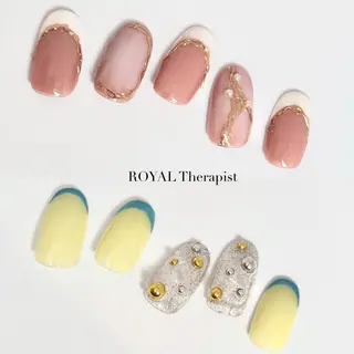 ネイル 【寺岡】 ロイヤル•セラピストのネイルデザイン