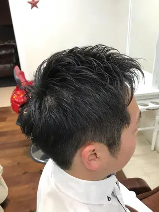 ショート メンズ 山本 咲貴のヘアスタイル