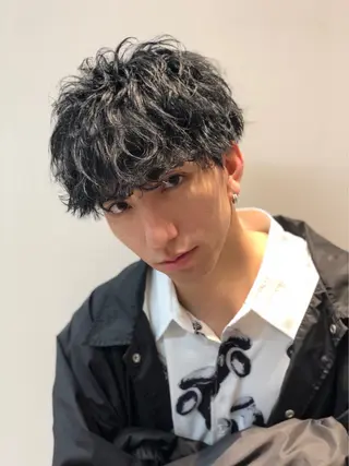 ミディアム パーマ ヘアアレンジ ELTE表参道所属・✨上品レディーなヘア スタイルへ✨髙木諒也のヘアスタイル