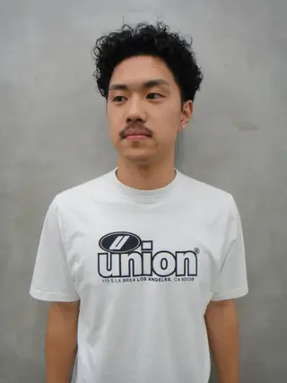 パーマ メンズ メンズカット パーマ[佐橋]のヘアスタイル