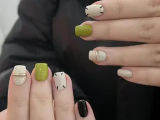 ネイル 佐藤 ニーナ★ラベンダーのネイルデザイン