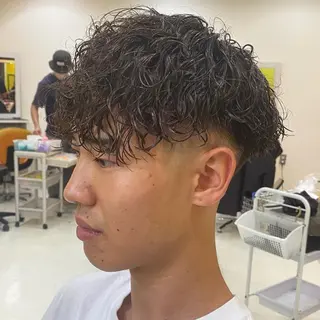 パーマ メンズ 年間2000名担当◎ パーマ職人/仲原佑樹のヘアスタイル