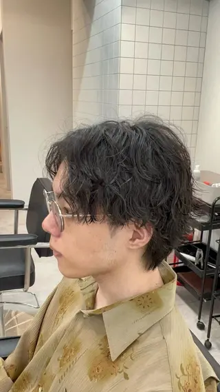 パーマ メンズ 齊藤輝/ メンズパーマ/大宮のヘアスタイル