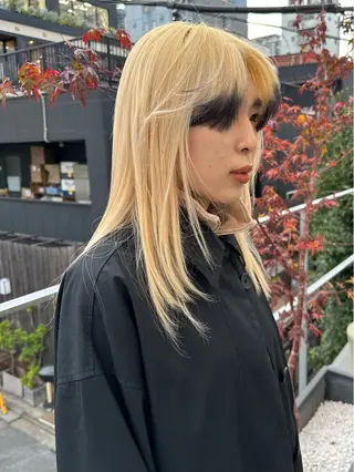 ミディアム カラー ボブ/似合わせカット /ニュアンスカラーのヘアスタイル