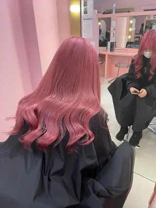 ミディアム ❄️💛エクステ ブリーチ❄️yukiのヘアスタイル