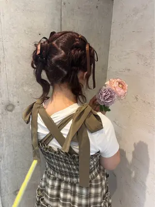 ロング ヘアアレンジ Reve  resort所属・美髪× ヘアセット✨Araiのヘアスタイル