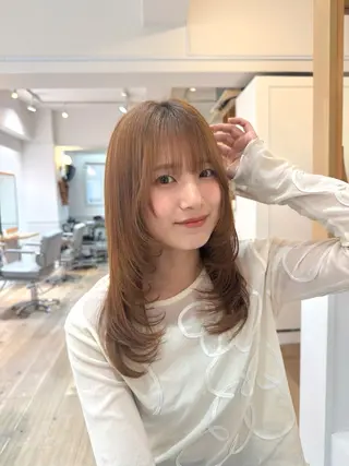 ロング Prune渋谷所属・レイヤー特化 /Renのヘアスタイル