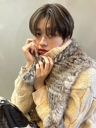 ショート カラー ショート/ボブ/ 心斎橋/宮脇美奈のヘアスタイル