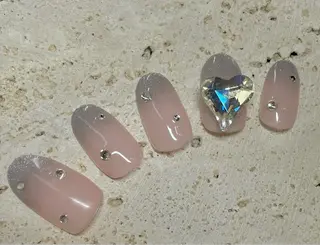 セミロング ネイル Home salon Rのネイルデザイン