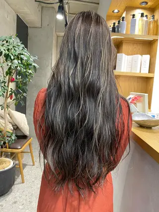 カラー ﾃﾞｻﾞｲﾝｶﾗｰ 🤍ｼﾉﾌﾞ🤍のヘアスタイル