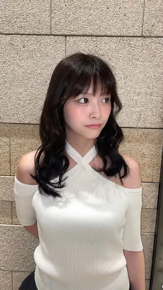 セミロング RAF TOKYO 2nd 今泉店所属・RAF KAEDEのヘアスタイル