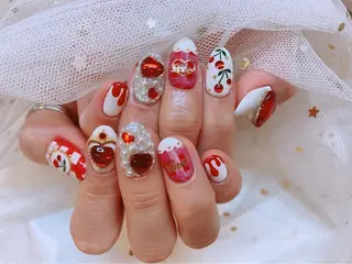 ネイル 長さだし専門店 M2　rikaのネイルデザイン