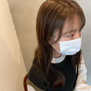 セミロング フラウヘアデザイン所属・大田 留衣のヘアスタイル