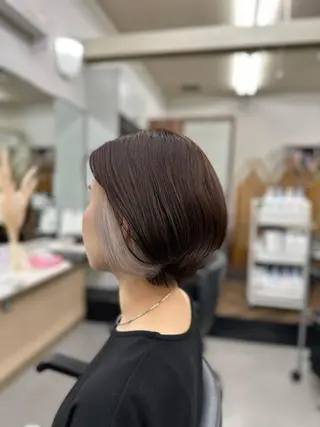 ショート カラー 似合わせ小顔カット 🌟神谷 ヨシタカのヘアスタイル