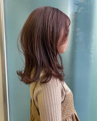 セミロング sea's所属・ヒラカホ/矢場町/ ブリーチ/似合わせのヘアスタイル