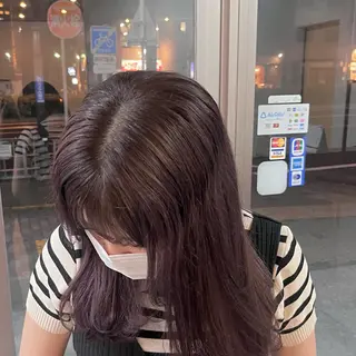 ロング カラー あ あのヘアスタイル