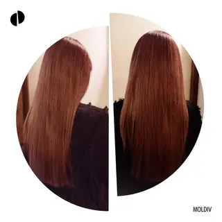 ロング カラー ✨縮毛矯正✨髪質改善 ナカシマ ユミのヘアスタイル