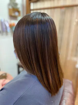 セミロング 神谷 知紀のヘアスタイル