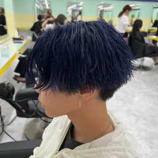 ショート カラー パーマ ヘアアレンジ メンズ キッズ ネイル マツエク・マツパ アイブロウ 🔷横浜1のパーマ 職人🔷将太郎のヘアスタイル