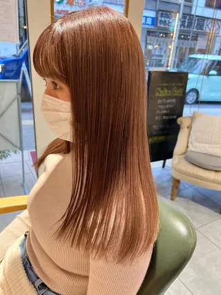 ロング カラー ヘアアレンジ 🌷山田 有友名🌷のヘアスタイル