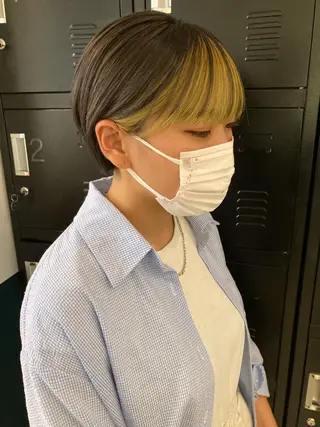 ショート 聖斗 /ハイトーン/パーマのヘアスタイル