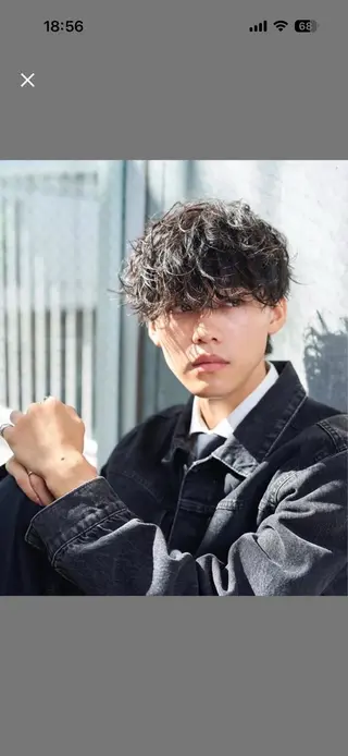 カラー パーマ メンズ メンズ特化モテヘア 🌙Nanakaのヘアスタイル