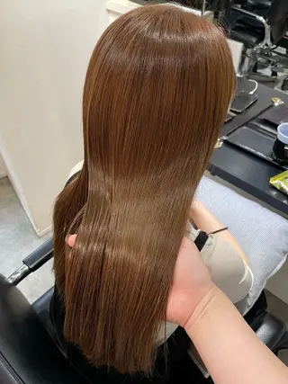 ロング カラー Ace所属・ハルカ ・のヘアスタイル