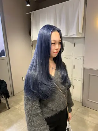 ロング カラー 韓国レイヤーカット /REIのヘアスタイル