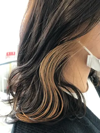 ミディアム カラー tablier所属・北名古屋 /美容院カフェのヘアスタイル