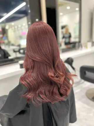 ロング まろっと艶感ブラウン ベージュ🤍まなかのヘアスタイル