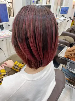 ミディアム カラー shanti 渡辺新也✂️のヘアスタイル