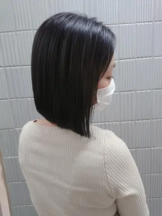 ショート カラー 南 ちひろのヘアスタイル