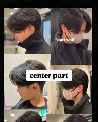 メンズ SALOWIN新宿三丁目所属・新宿/新宿三丁目 メンズハイライト梶原のヘアスタイル