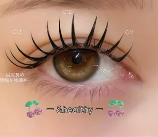 マツエク・マツパ ♥️JiJi ♥️のマツエク・マツパデザイン