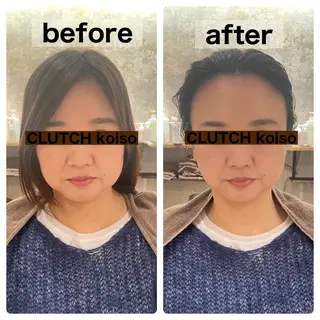 ミディアム カラー 博多 小顔spa/髪質改善のヘアスタイル