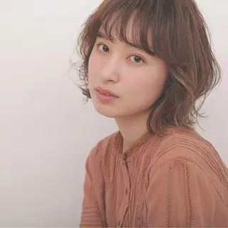 ショート カラー パーマ さかい なつみのヘアスタイル
