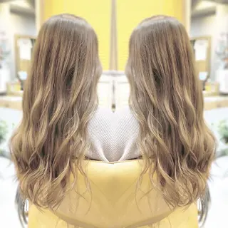 セミロング カラー 🦋韓国系指名No1 店長/圓山 祐也🦋のヘアスタイル