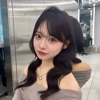 セミロング 銀座/韓国ヘア🤍 レイヤーAYUMIのヘアスタイル